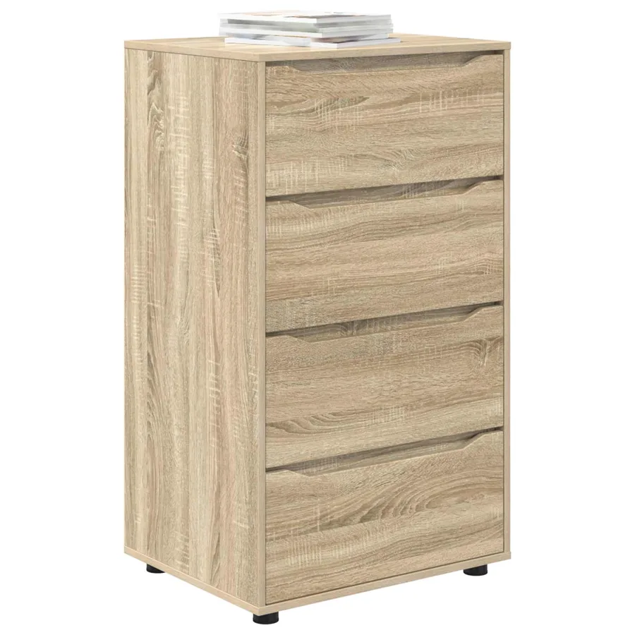 Armoires de rangement Chêne Sonoma 60 x 48 x 105 cm - 3