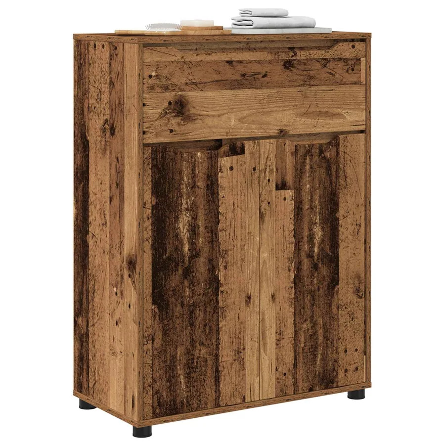 Cabinet de salle de bain Bois Ancien 72,5 x 36,5 x 100 cm - 3