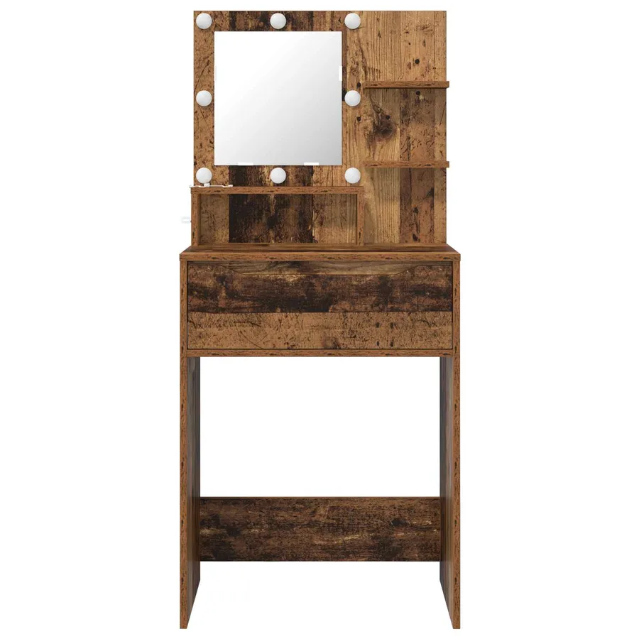 Tables de maquillage pour chambre avec tiroir Bois Ancien - 6
