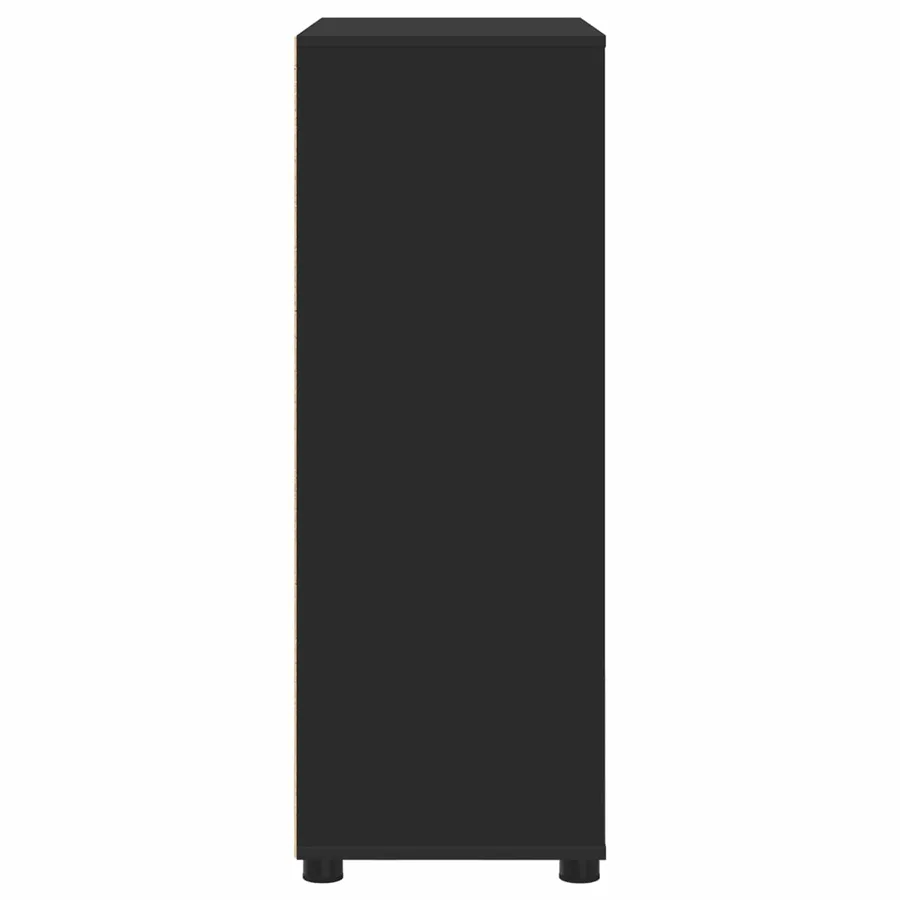 Cabinet de salle de bain avec tiroir Noir 72,5 x 36,5 x 100 cm - 7