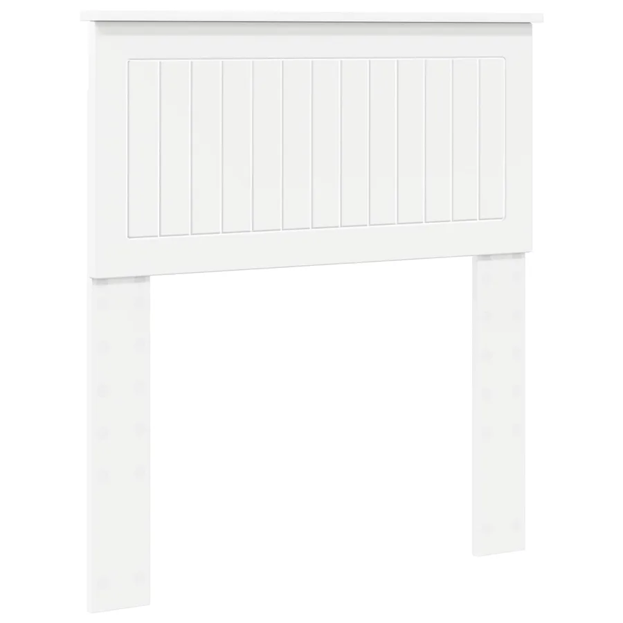 Tête de lit Blanc Bois d'ingénierie - 2