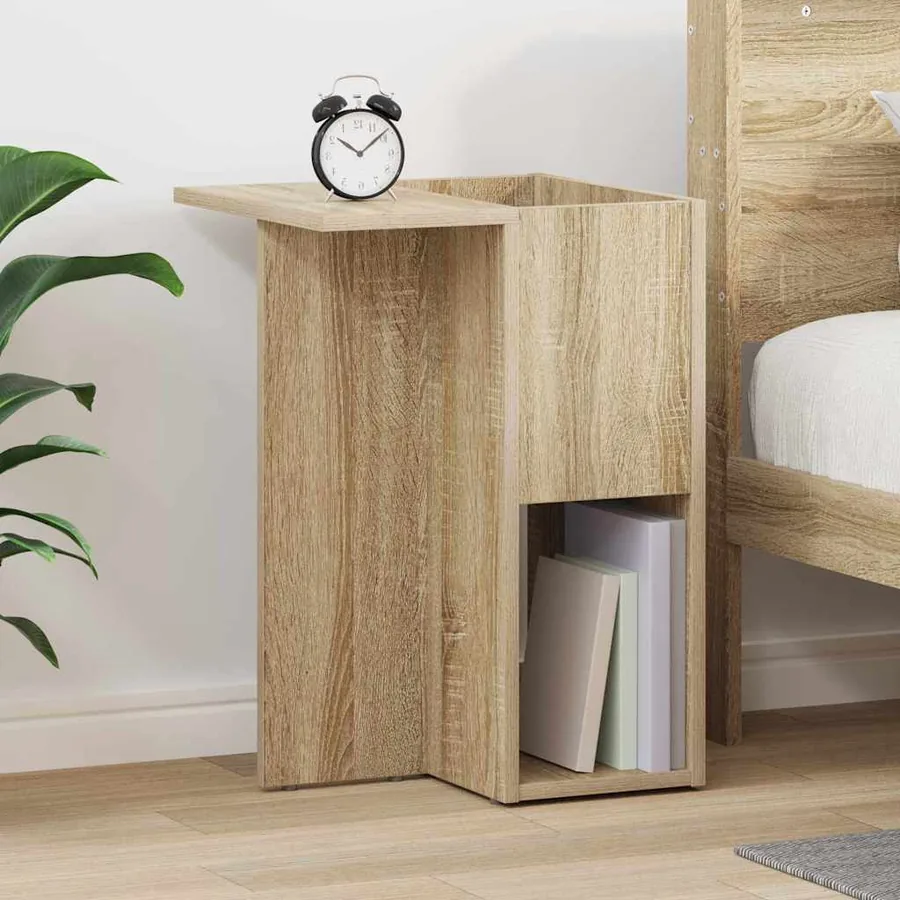 Table d'appoint Chêne Sonoma 35 x 40 x 55 cm Bois d'ingénierie