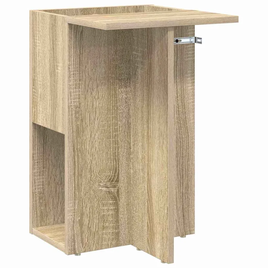 Table d'appoint Chêne Sonoma 35 x 40 x 55 cm Bois d'ingénierie - 2