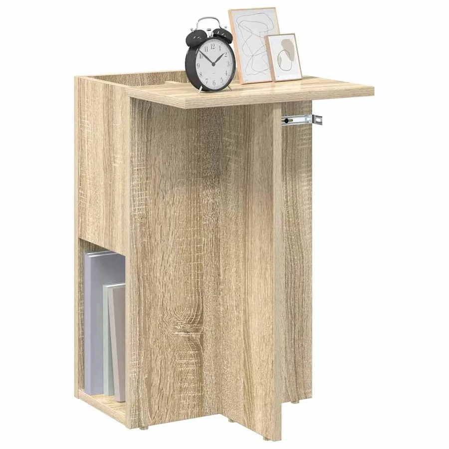 Table d'appoint Chêne Sonoma 35 x 40 x 55 cm Bois d'ingénierie - 3