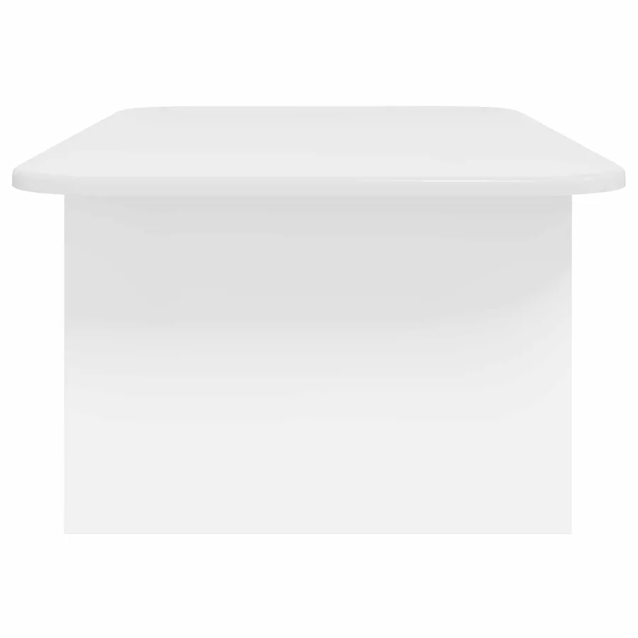 Table basse Blanc 93 x 53 x 33 cm Bois d'ingénierie - 6