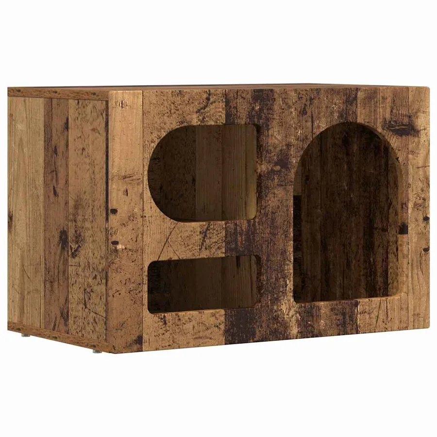 Meuble TV ELST 60 x 35 x 40 cm Bois ancien Bois d'ingénierie - 2