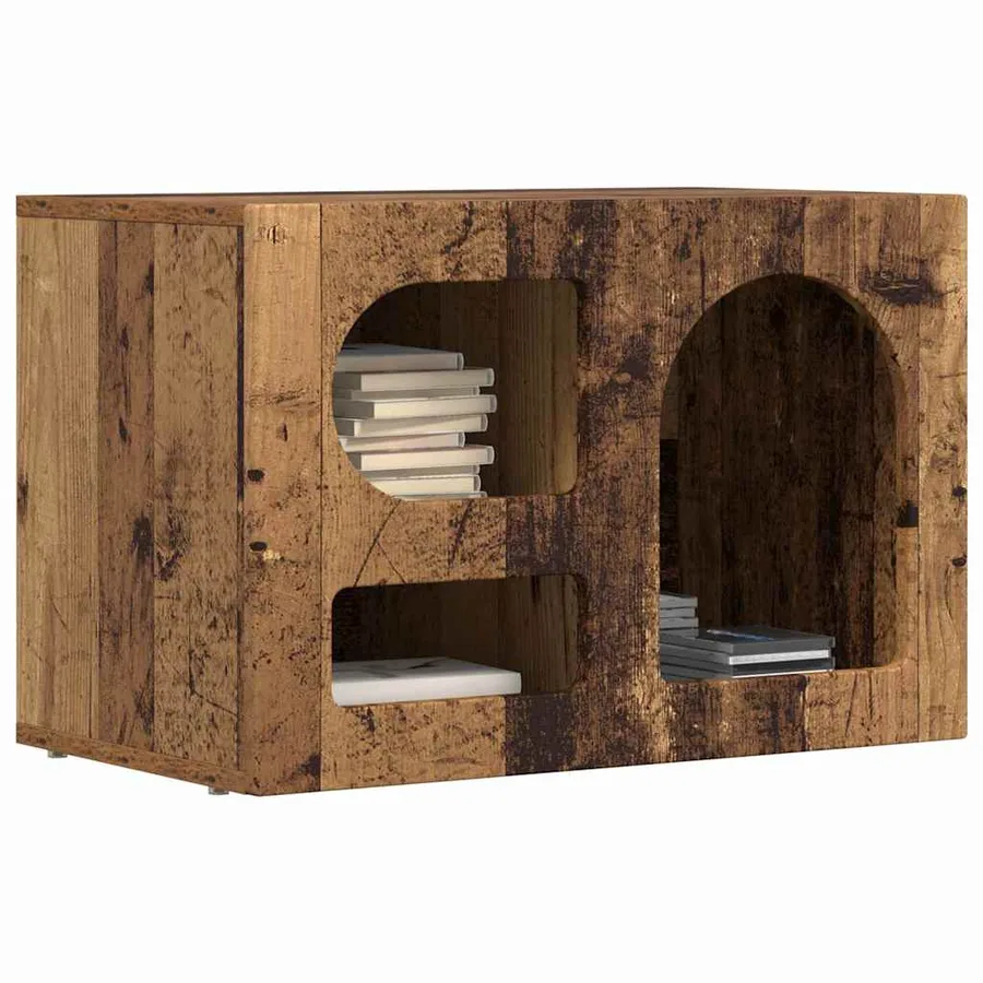 Meuble TV ELST 60 x 35 x 40 cm Bois ancien Bois d'ingénierie - 3