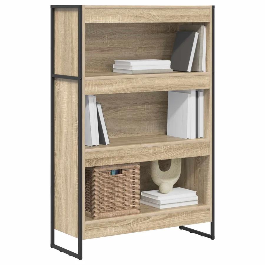 Bibliothèque Sonoma 80 x 30 x 121 cm Bois d'ingénierie - 3