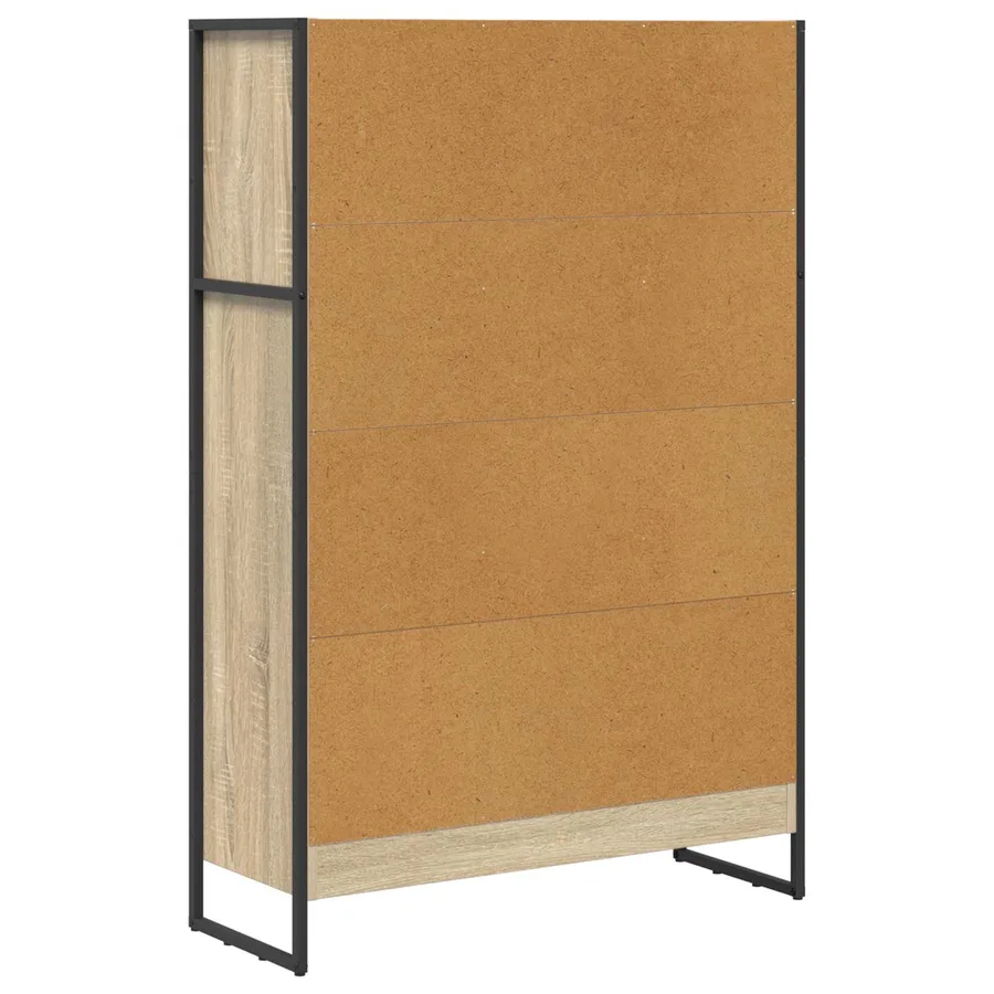 Bibliothèque Sonoma 80 x 30 x 121 cm Bois d'ingénierie - 7