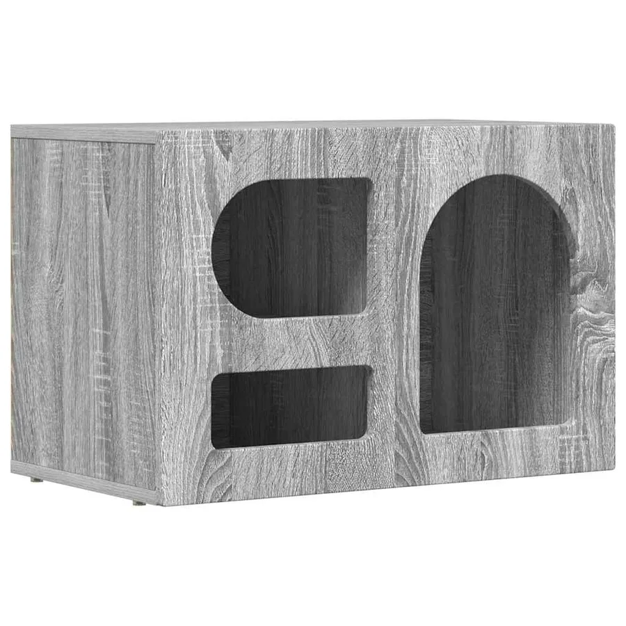 Meuble TV ELST 60 x 35 x 40 cm Gris Sonoma Bois d'ingénierie - 2