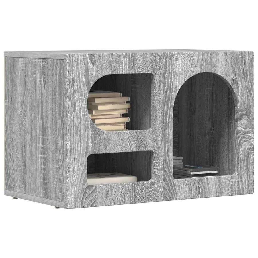 Meuble TV ELST 60 x 35 x 40 cm Gris Sonoma Bois d'ingénierie - 3