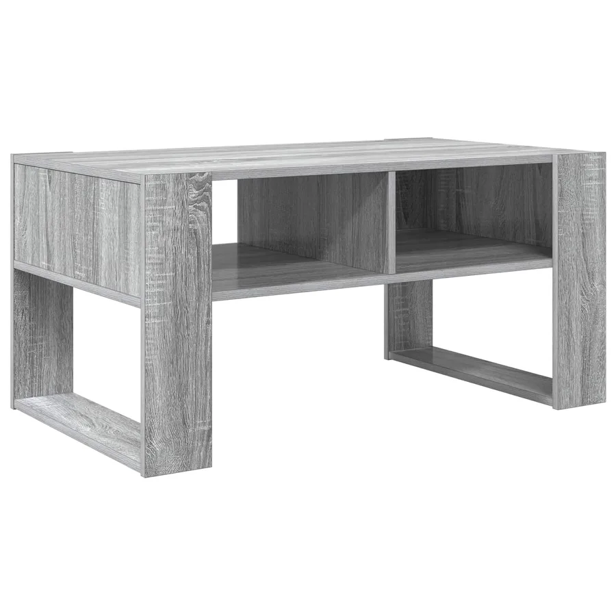 Table basse Gris Sonoma 92 x 53 x 45 cm Bois d'ingénierie - 7