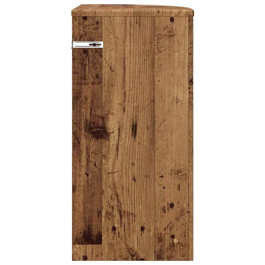 Table d'appoint Bois ancien 29,6 x 29,6 x 60 cm - 6