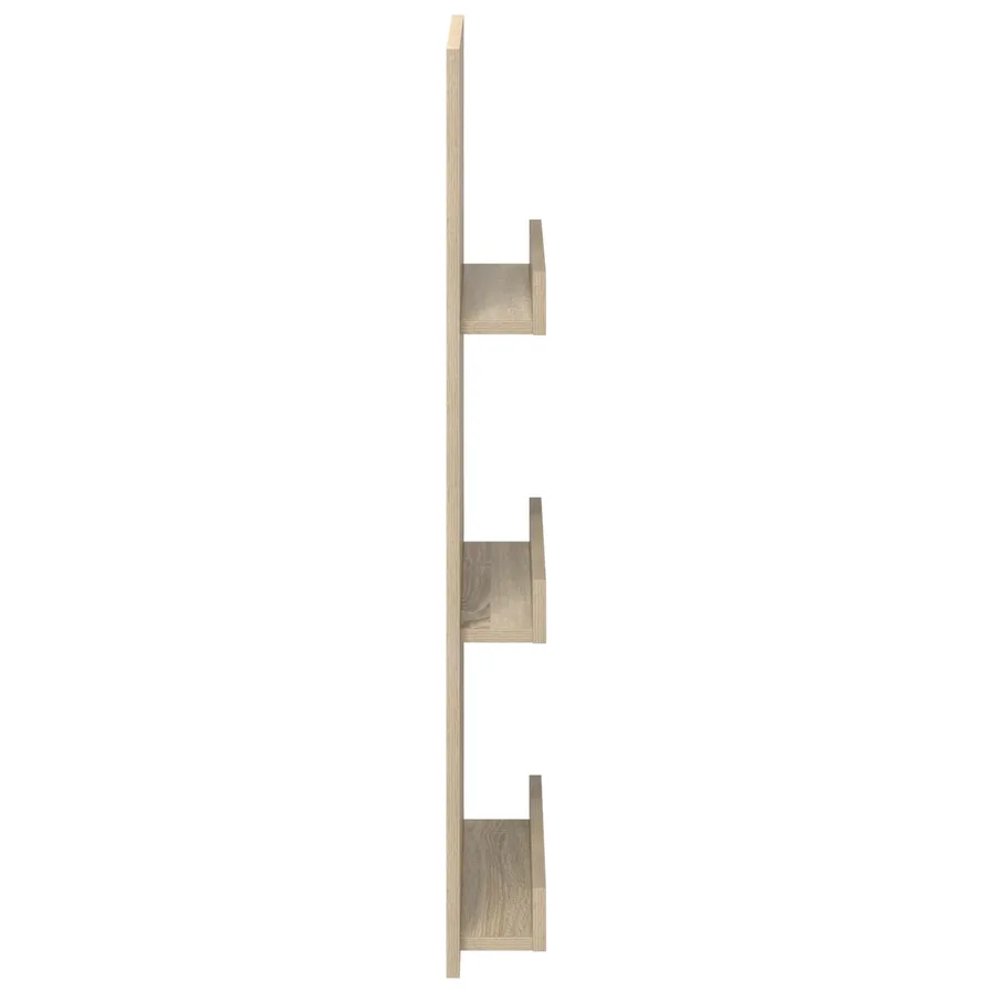Étagère à magazines avec étagère Chêne Sonoma 43 x 11 x 102 cm - 6