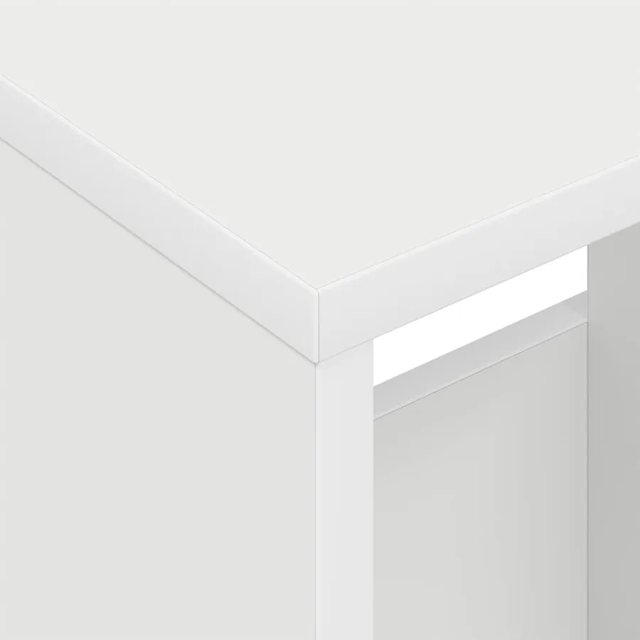 Étagère à magazines Blanc 68,5 x 30 x 45 cm - 9
