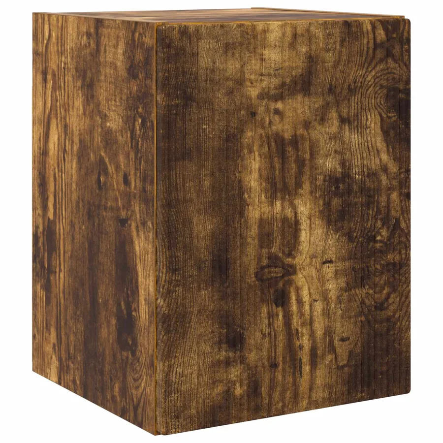 Ensemble meuble TV 5 pcs Chêne fumé Bois d'ingénierie - 6