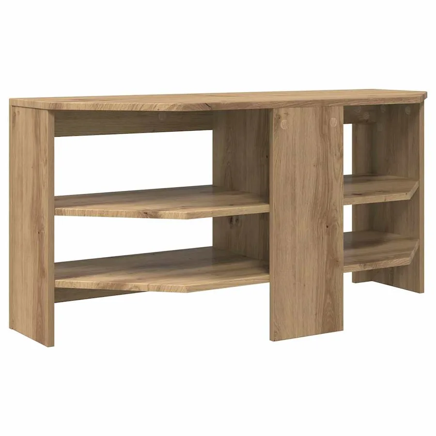 MeubleTVd'Angle 102 x 40,5 x 45 cm Chêne artisanal - 7