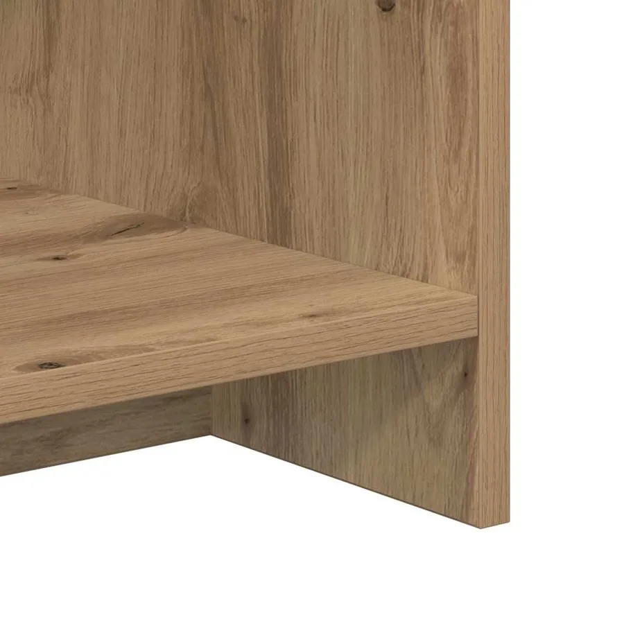 Meuble TV 102 x 35 x 45 cm Chêne artisanal Bois d'ingénierie - 9