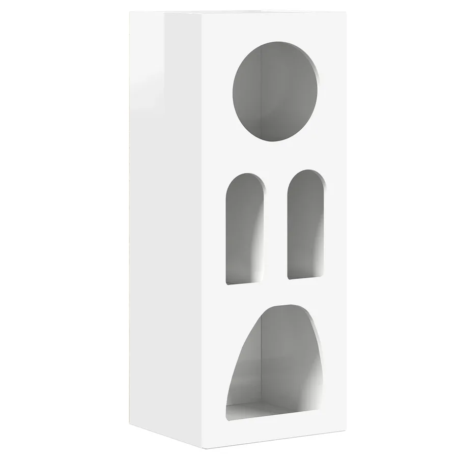 Buffet ELST Blanc brillant 40 x 35 x 100.5 cm Bois d'ingénierie - 2