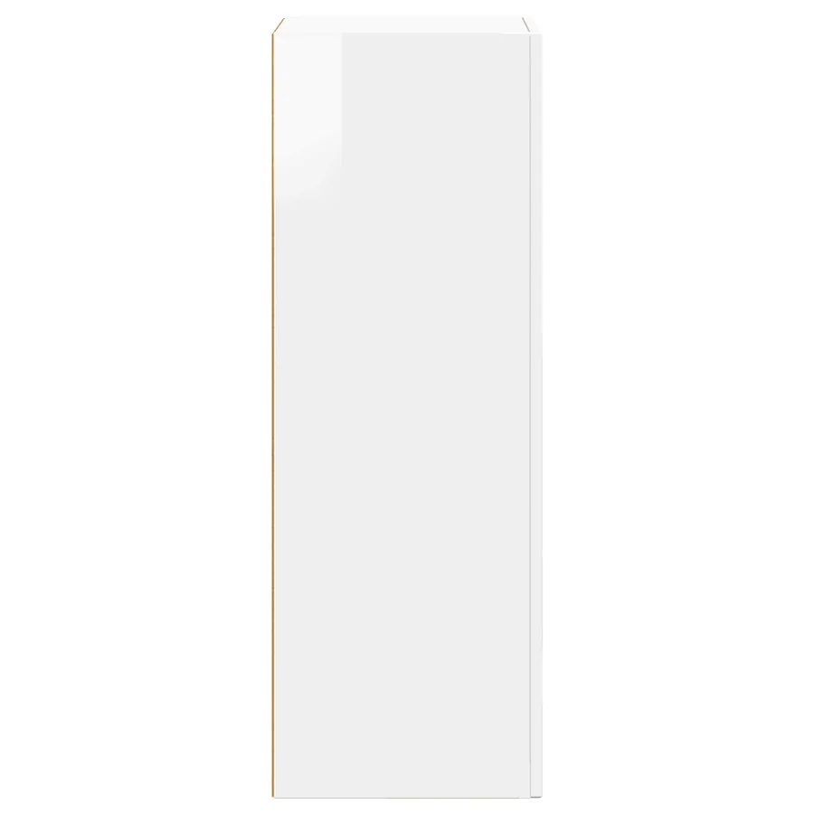 Buffet ELST Blanc brillant 40 x 35 x 100.5 cm Bois d'ingénierie - 7