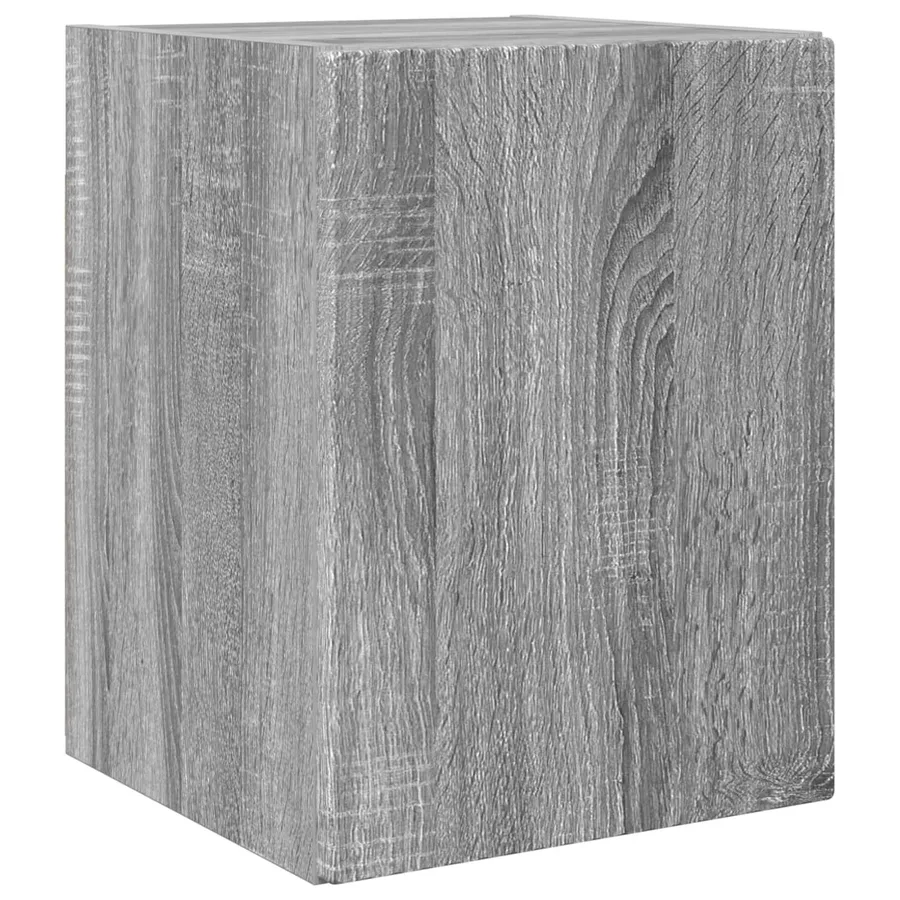 Ensemble meuble TV 3 pcs Gris Sonoma Bois d'ingénierie - 7