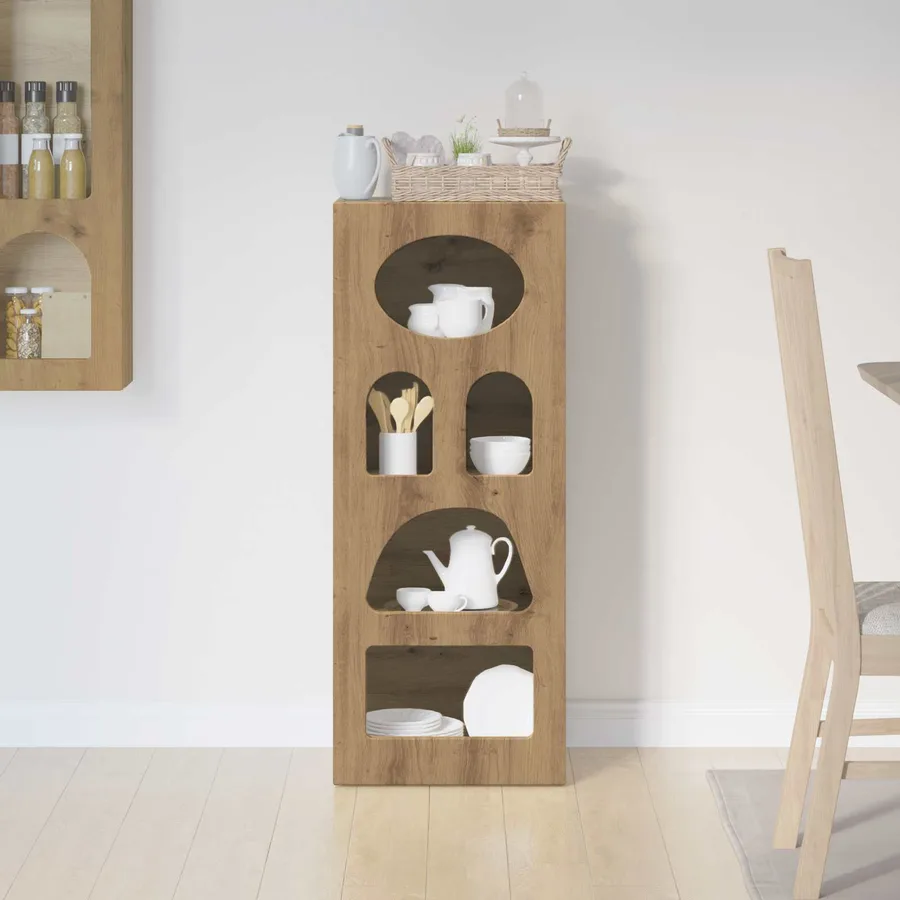 Buffet ELST Chêne artisanal 40 x 35 x 100,5 cm - 4