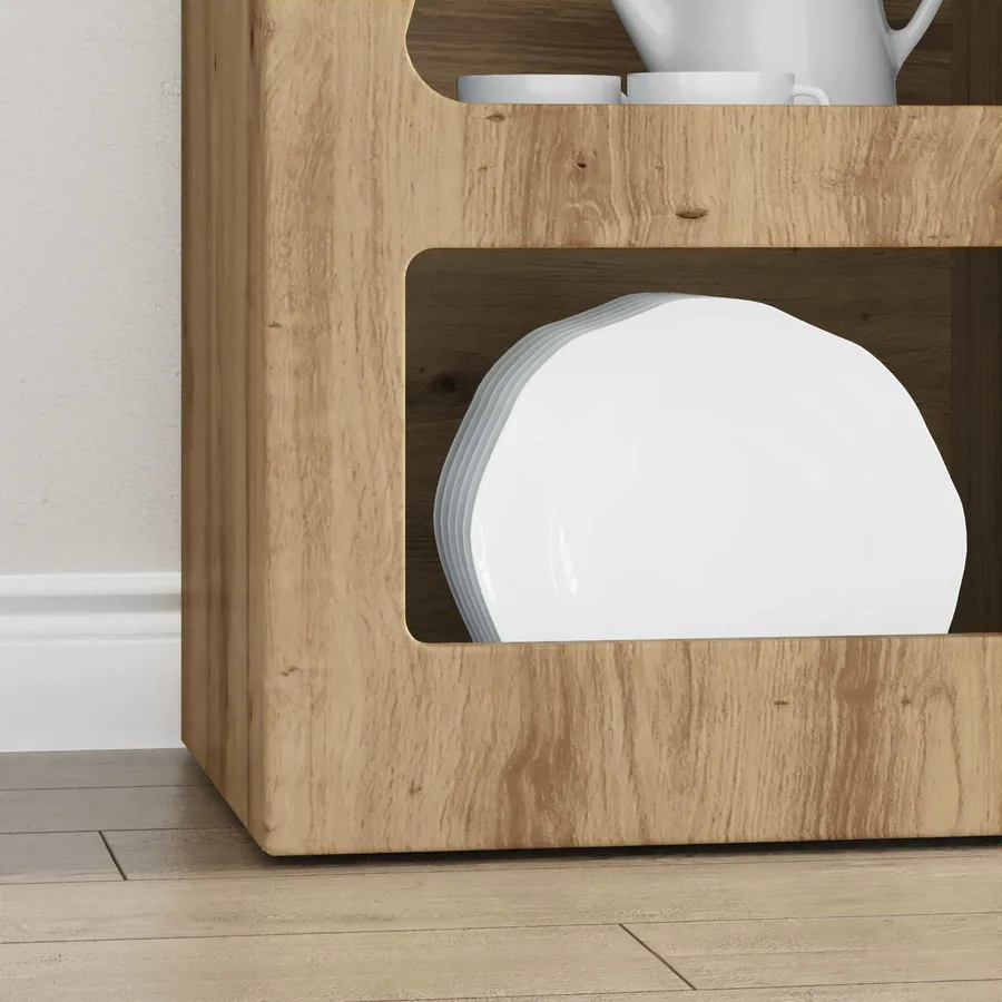 Buffet ELST Chêne artisanal 40 x 35 x 100,5 cm - 5