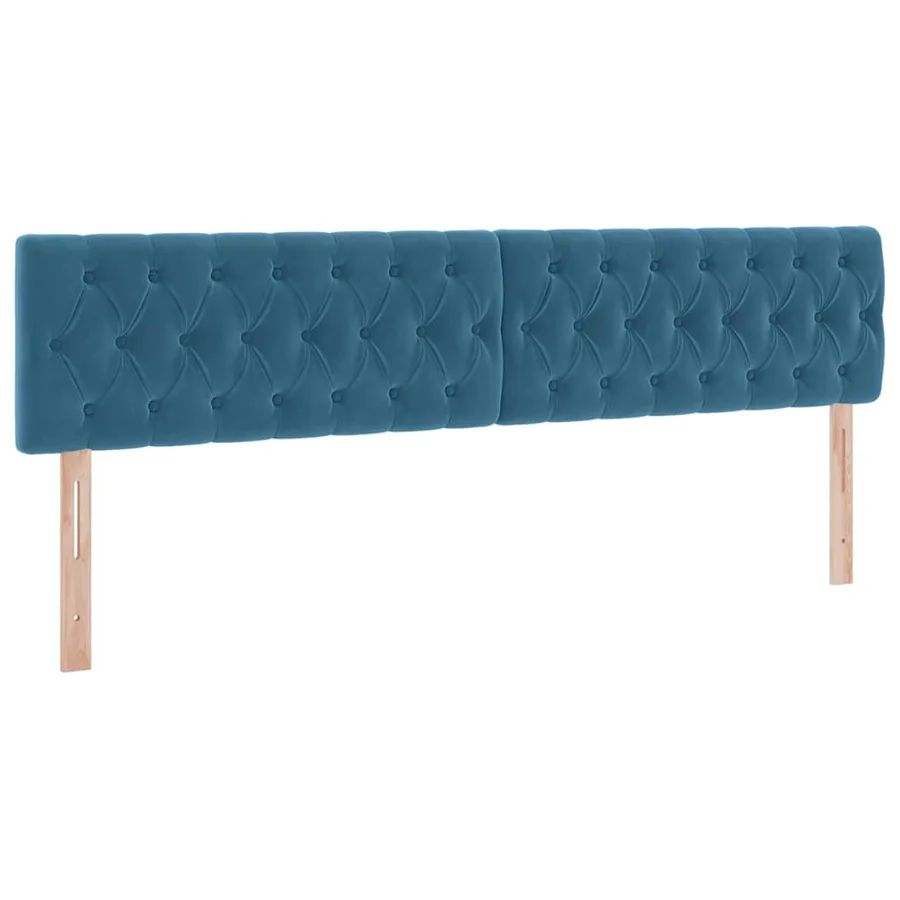 Lit de rangement LED avec matelas Bleu foncé 200 x 200 cm - 10