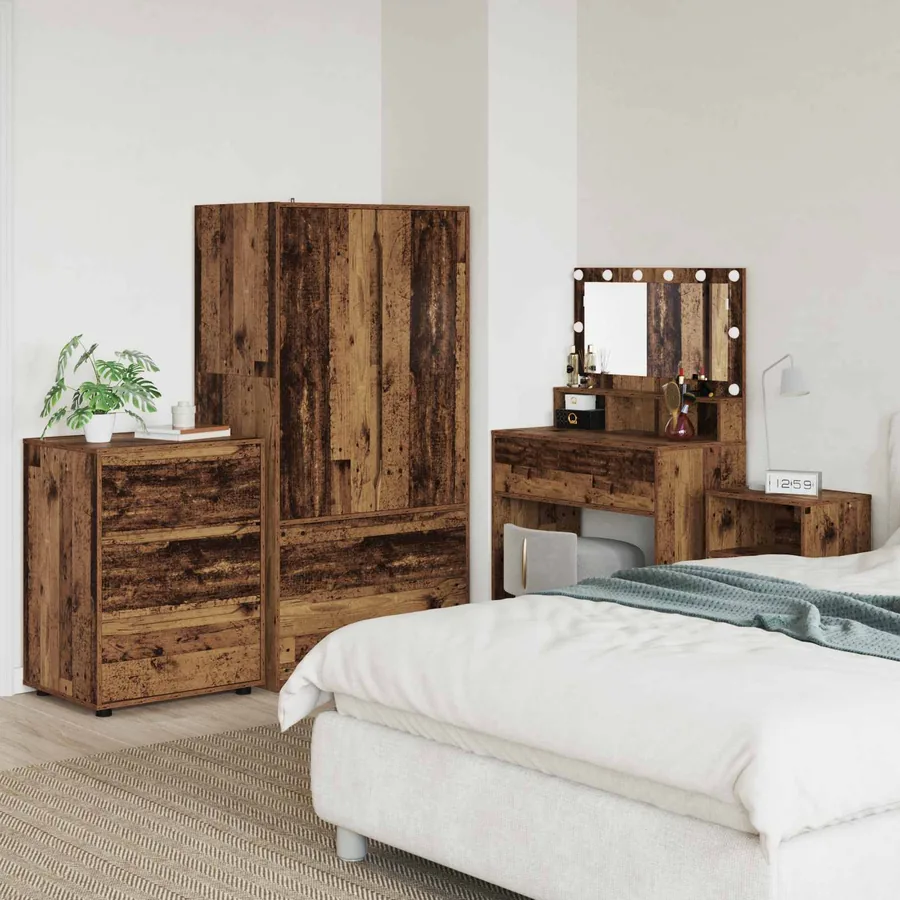 Armoire de rangement Bois Ancien 60 x 48 x 81 cm