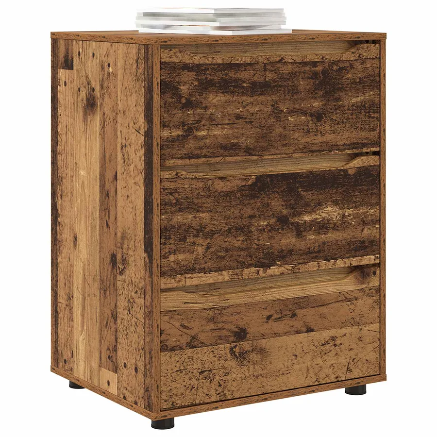 Armoire de rangement Bois Ancien 60 x 48 x 81 cm - 3