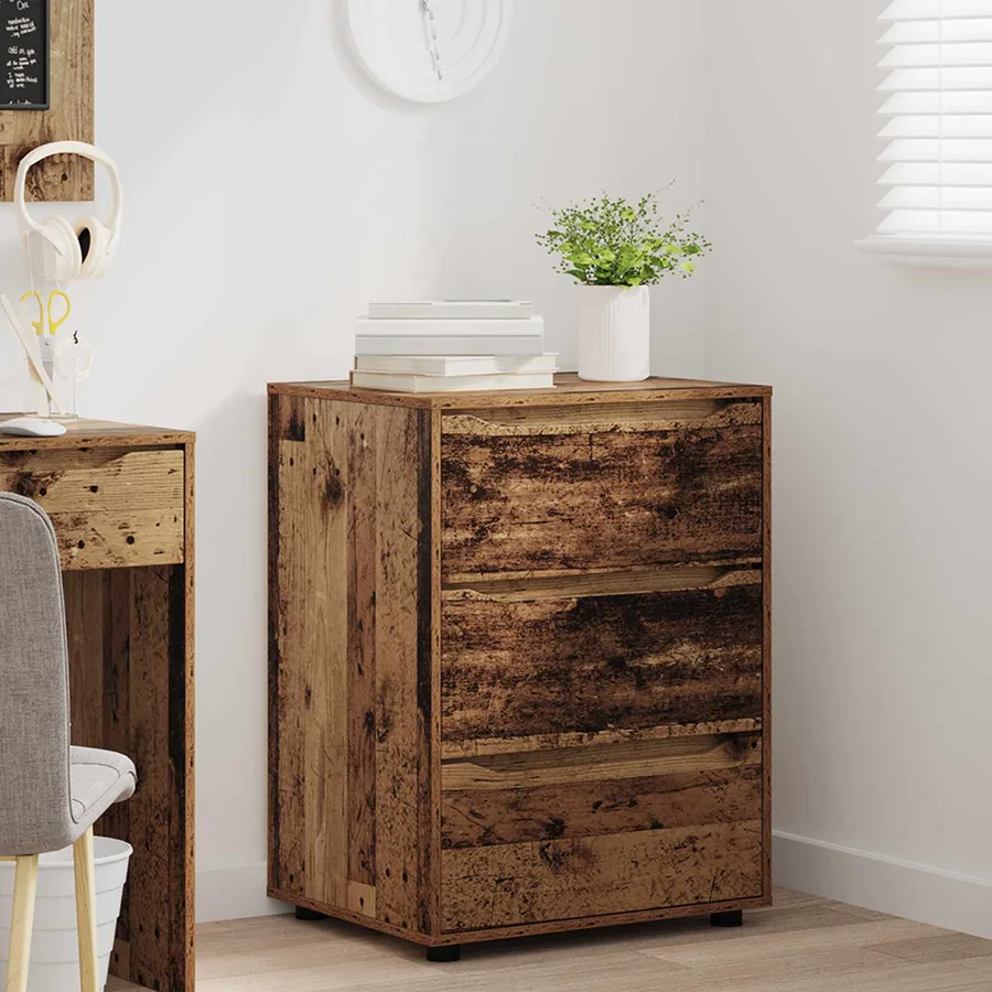 Armoire de rangement Bois Ancien 60 x 48 x 81 cm - 5
