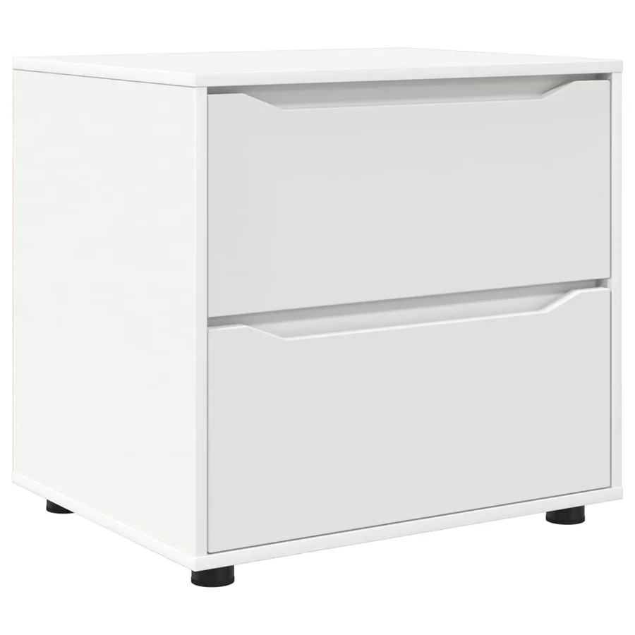 Armoire de rangement Blanc 60 x 48 x 57 cm Bois d'ingénierie - 2
