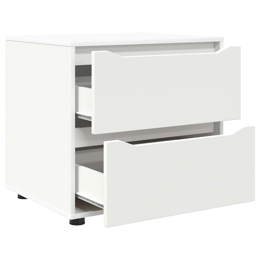 Armoire de rangement Blanc 60 x 48 x 57 cm Bois d'ingénierie - 5