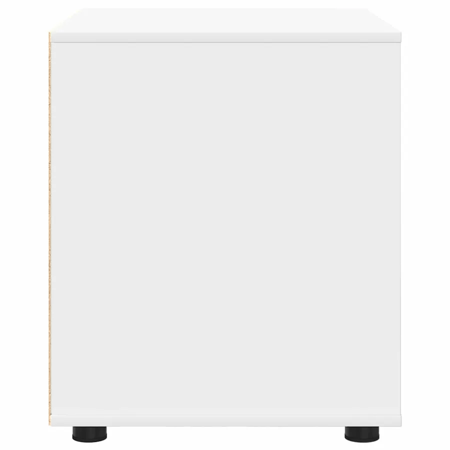Armoire de rangement Blanc 60 x 48 x 57 cm Bois d'ingénierie - 7