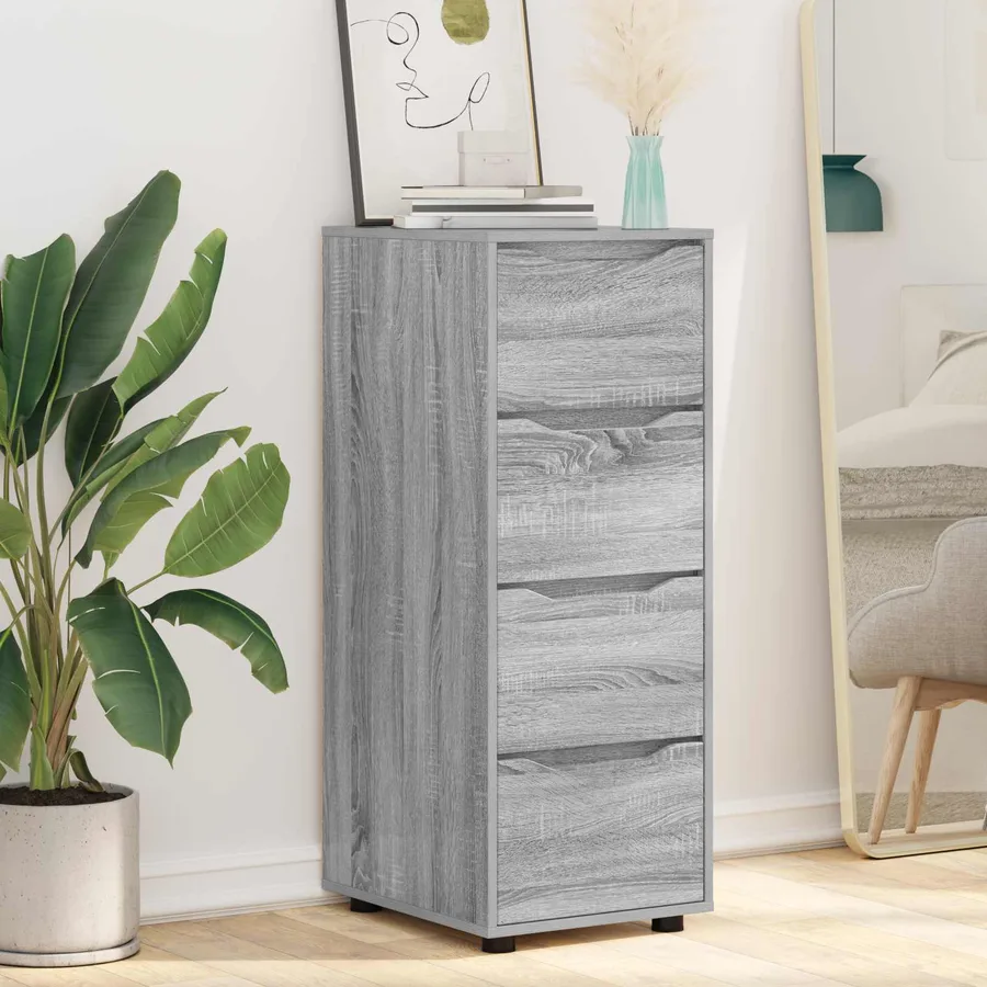 Armoire de rangement Gris Sonoma 40 x 48 x 105 cm - 6