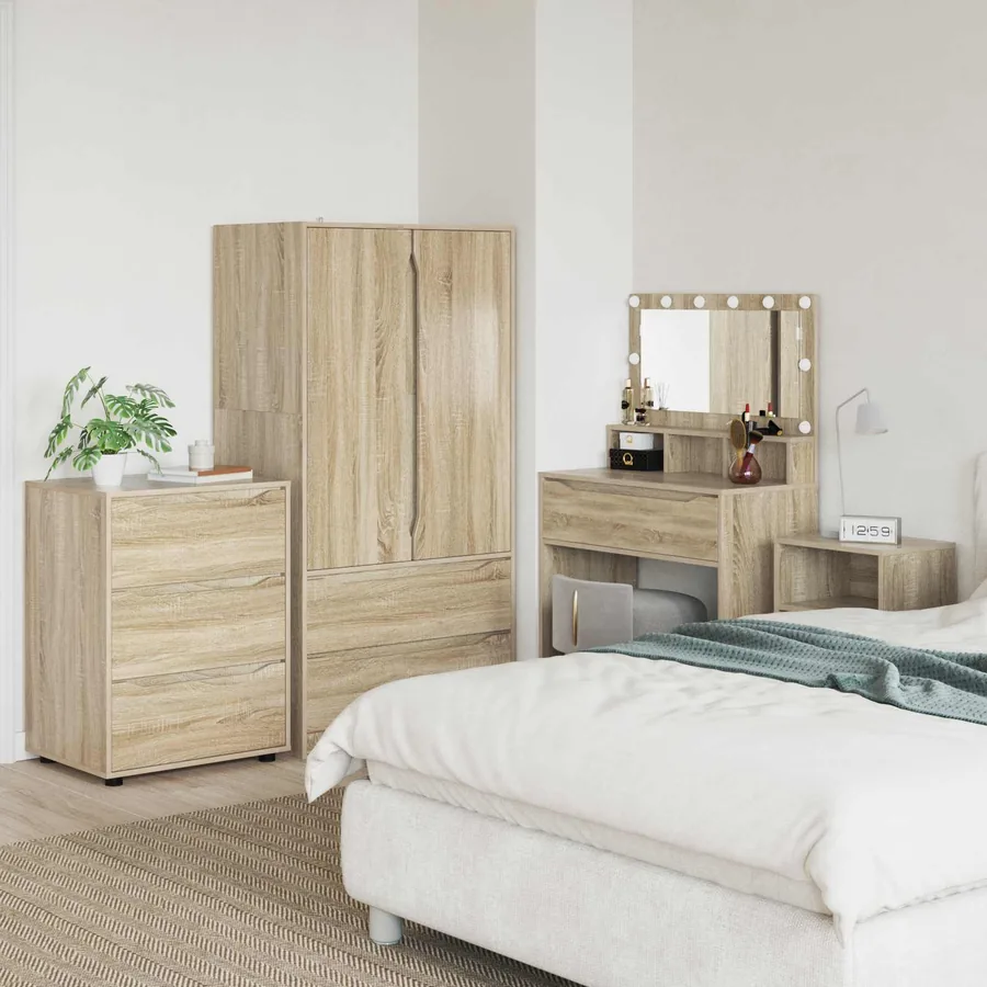 Armoire de rangement Chêne Sonoma 60 x 48 x 81 cm