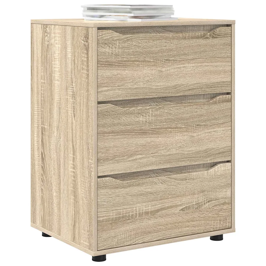 Armoire de rangement Chêne Sonoma 60 x 48 x 81 cm - 3