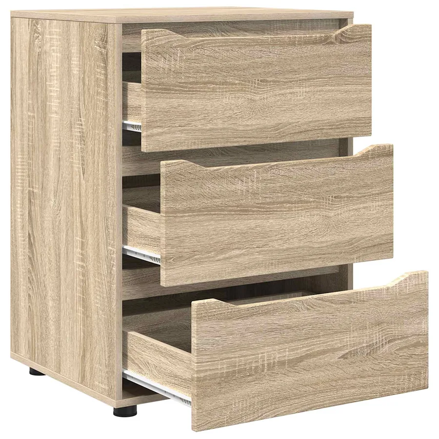 Armoire de rangement Chêne Sonoma 60 x 48 x 81 cm - 7
