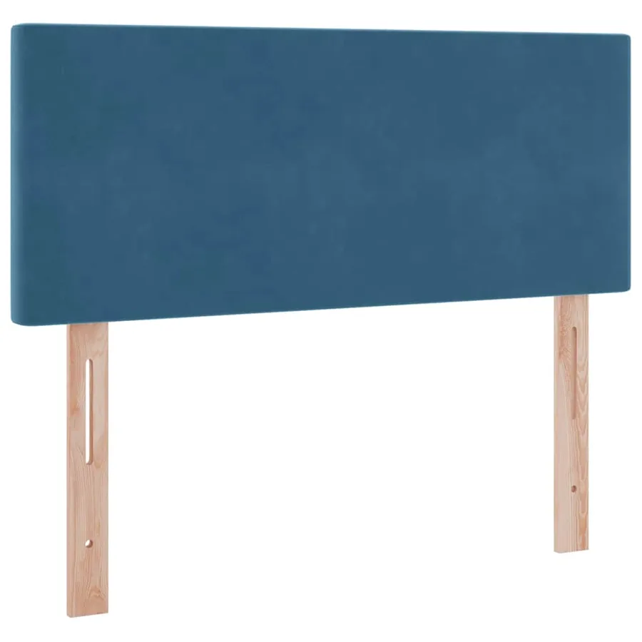 Lit de rangement LED avec matelas Bleu foncé 120 x 200 cm - 10