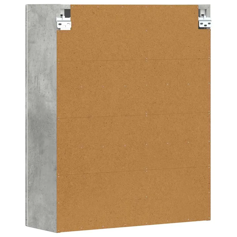 Armoire suspendue ELST Gris béton 59 x 20 x 71,5 cm - 7