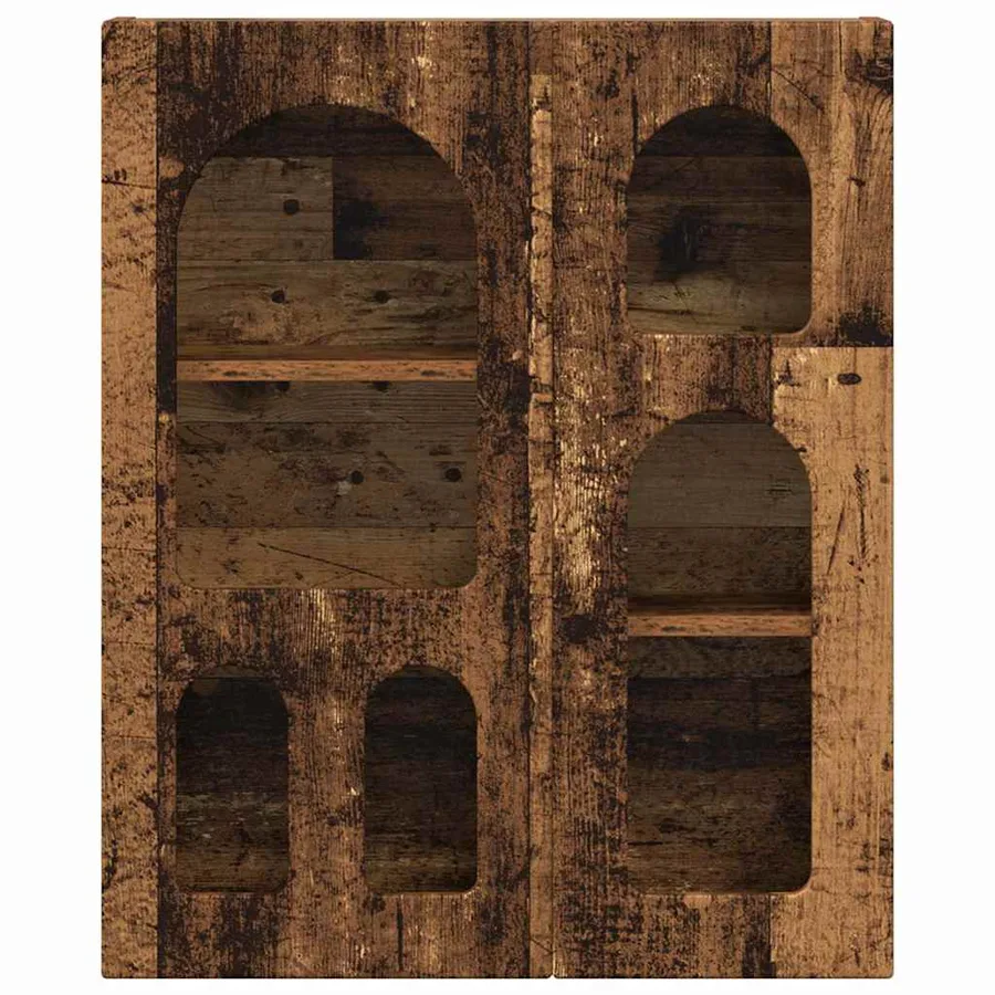 Armoire suspendue ELST Bois ancien 59 x 20 x 71,5 cm - 5