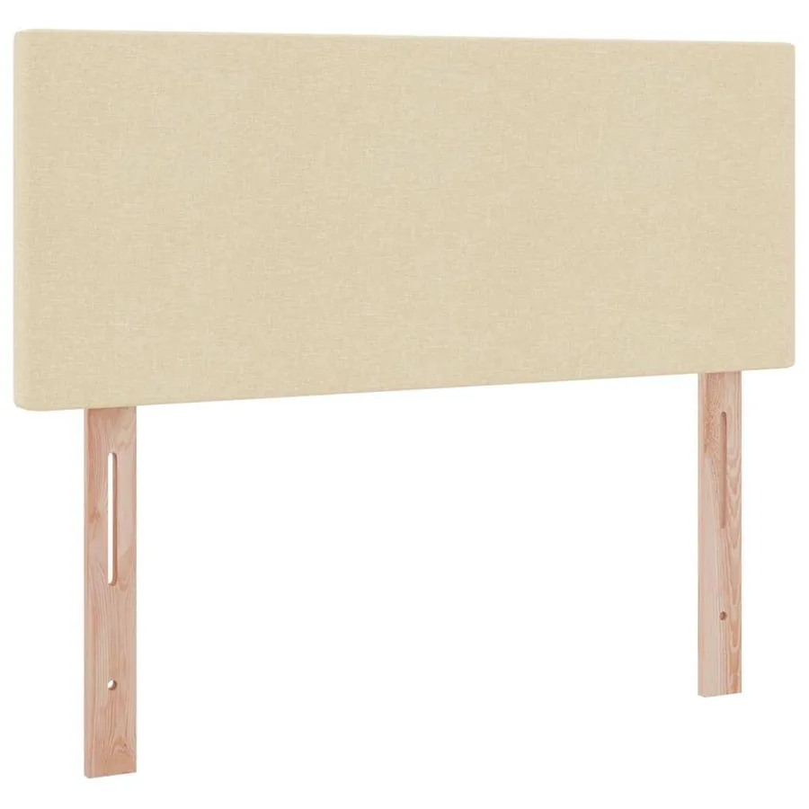 Lit avec rangement et matelas avec matelas Crème 120 x 200 cm - 9