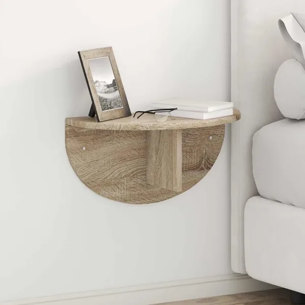 Étagère Murale Chêne Sonoma 48 x 24 x 24 cm Bois d'ingénierie