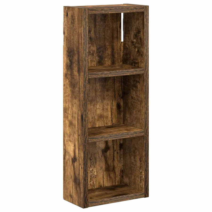 Armoire murale de salle de bain Chêne Fumé 20 x 10 x 50 cm - 2