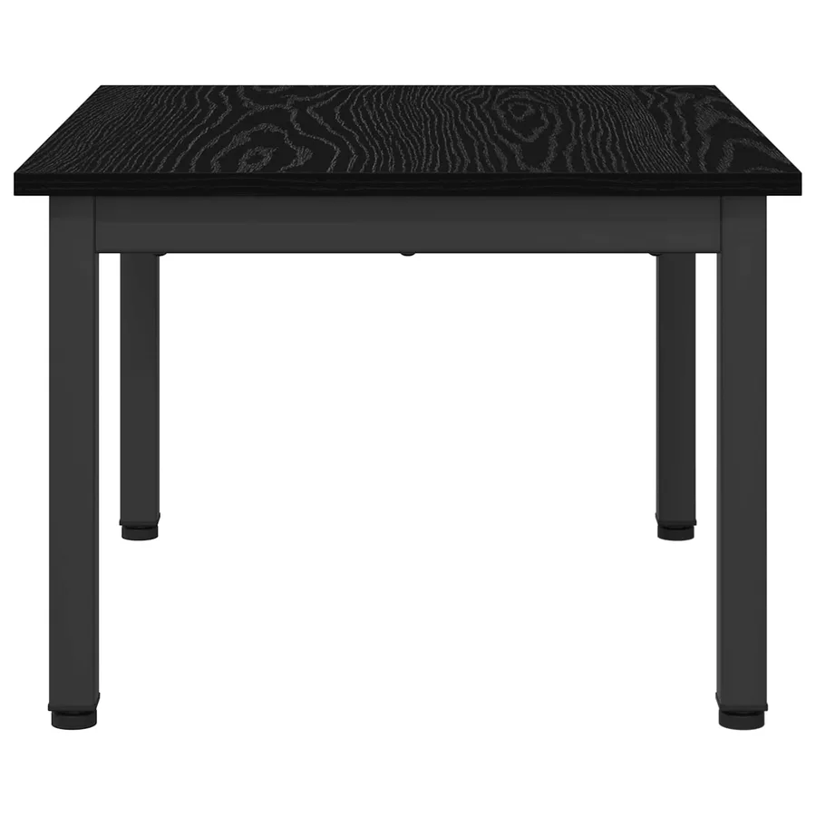 Table basse Chêne noir 60 x 50 x 36 cm Bois d'ingénierie - 6