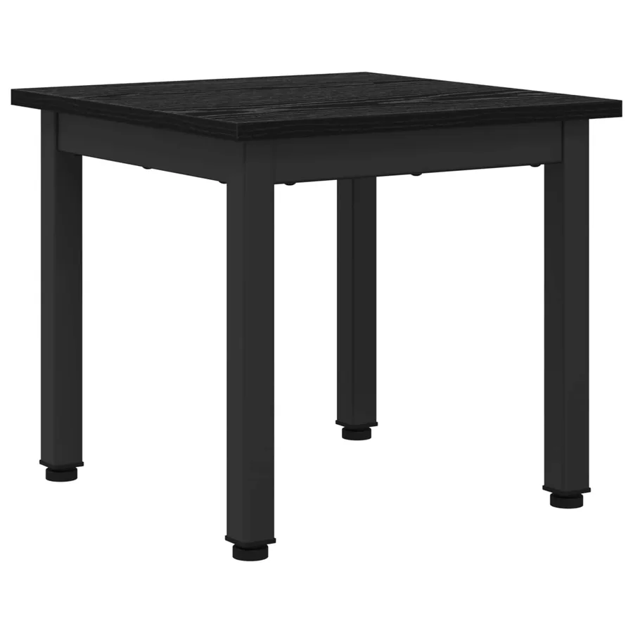 Table basse Chêne noir 40 x 40 x 36 cm Bois d'ingénierie - 2