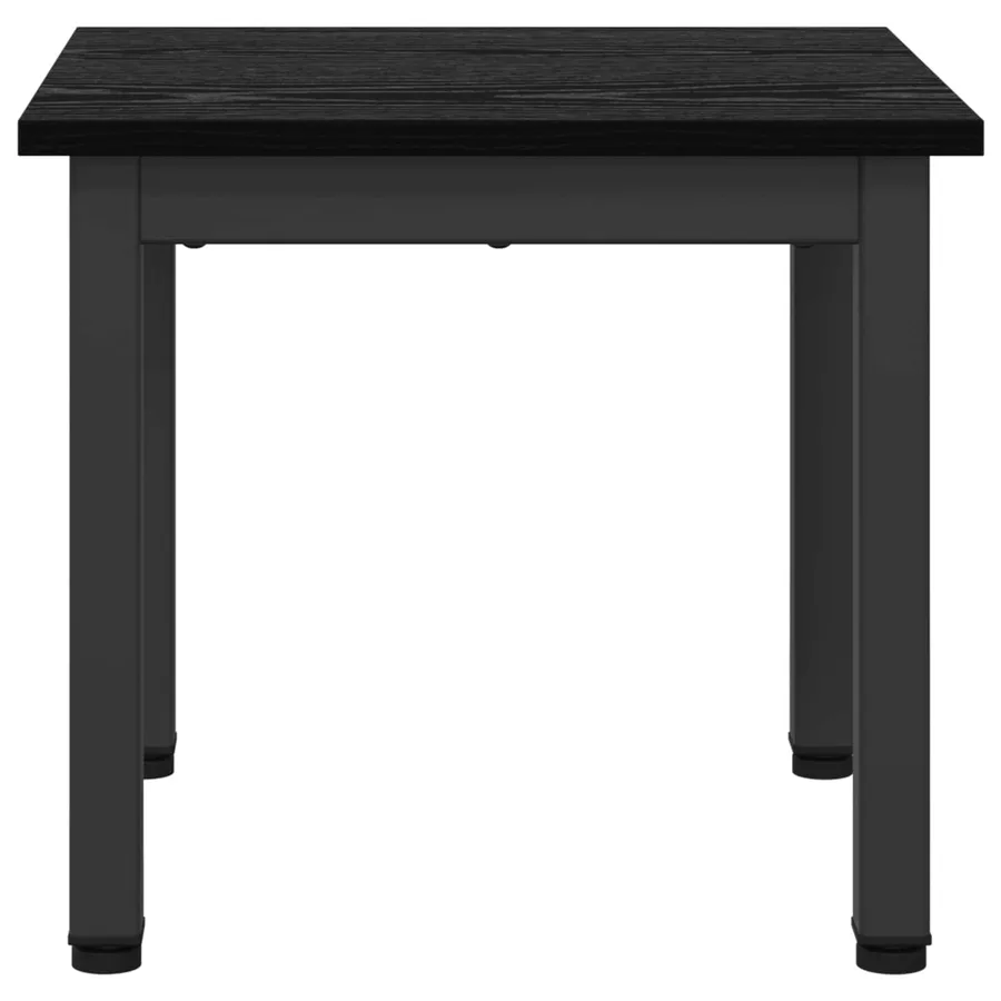 Table basse Chêne noir 40 x 40 x 36 cm Bois d'ingénierie - 5