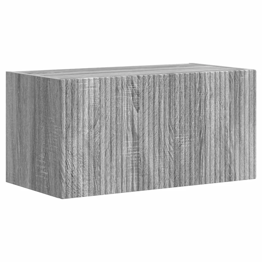 Ensemble meuble TV 2 pcs Gris Sonoma Bois d'ingénierie - 5