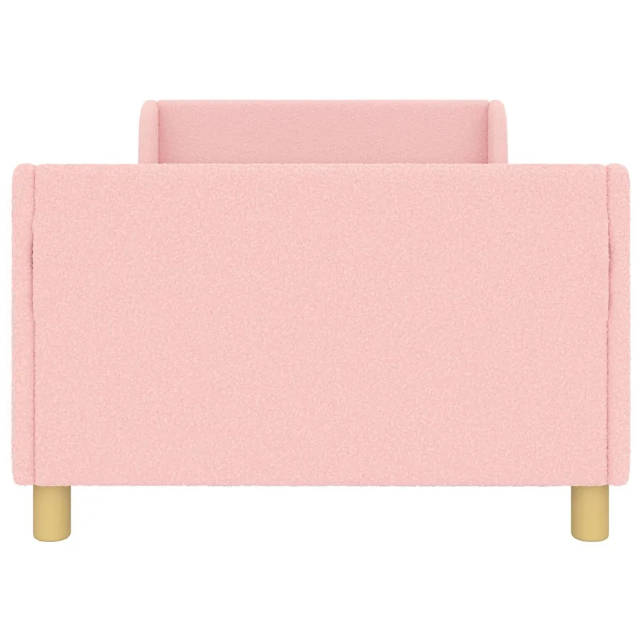 Cadre de lit pour enfants avec tête de lit Rose 90 x 190 cm - 5