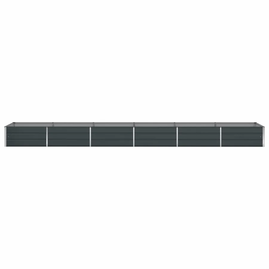 Jardinière Anthracite 580 x 100 x 45 cm Acier galvanisé - 5